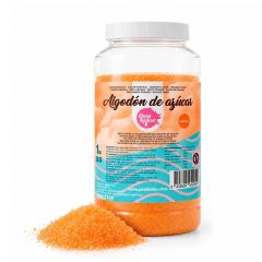 Preparado en polvo para algodón de azúcar naranja 1 kg - Sin gluten - Pastkolor