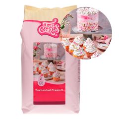 Preparado para Crema Encantada sabor a vainilla 4 kg - Funcakes