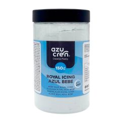 Preparado para glasa o royal icing azul bebé 150 g - Azucren
