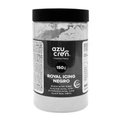 Preparado para glasa o royal icing negro 150 g - Azucren
