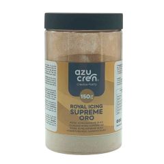 Preparado para glasa o royal icing dorado 150 g - Azucren