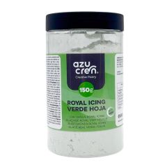 Preparado para glasa o royal icing verde hoja 150 g - Azucren