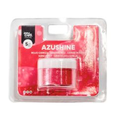 Purpurina comestible en polvo rojo cereza Azushine 5 g - Azucren