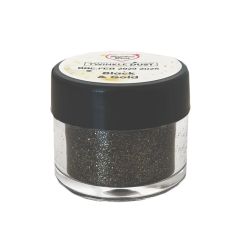 Purpurina comestible negra y dorada Twinkle Dust 5 g - Rainbow Dust