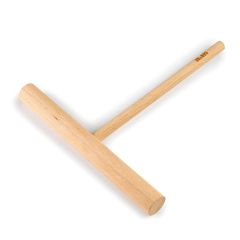 Rastrillo de madera redondo para crepes 18 cm - Ibili