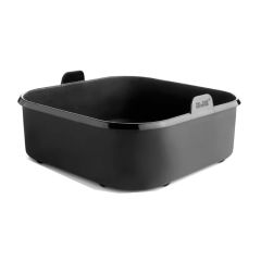 Recipiente o molde cuadrado de silicona para freidora de aire 24,5 cm - Ibili