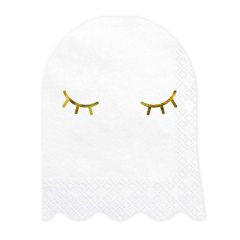 Servilletas de papel fantasmas Halloween (20) - PartyDeco
