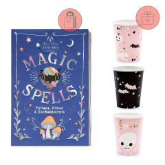 Servilletas de papel libro pociones Halloween (16) - Meri Meri + REGALO vasos