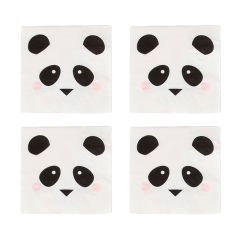 Servilletas de papel pequeñas oso panda (20) - My Little Day