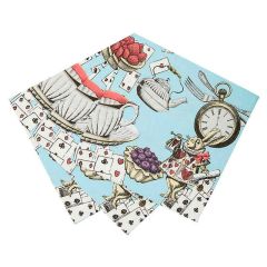 Servilletas de papel pequeñas Truly Alice (20) - Talking Tables