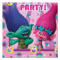 Servilletas de papel Trolls (20) - Decorata Party