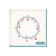 Servilletas de papel pequeñas Juana White (20) - GreenGate