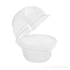 Cajas de plástico para 1 muffin (10)