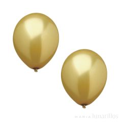Globos dorado (10) - Papstar