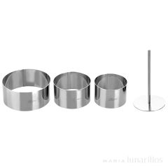 Aros para emplatar con pisador (3) - Ibili