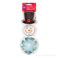 Cortadores muñeco de nieve (3) - Wilton