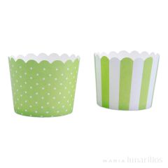 Cápsulas rígidas verde-blanco (12) - Städter