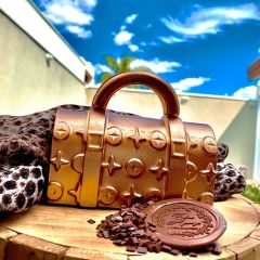 Set de moldes para chocolate bolso 3D