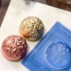 Set de moldes para chocolate esfera geométrica