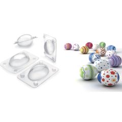 Moldes para huevos de chocolate (3) - Ibili