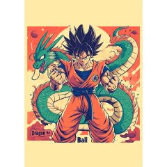 Papel de azúcar Dragon Ball 8 (A4) - María Lunarillos