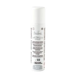 Spray metalizado plateado 75 ml - Decora