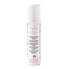 Spray metalizado rosa oro 75 ml - Decora