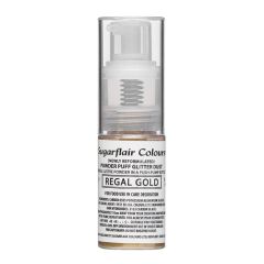 Spray de purpurina en polvo oro real 10 g - Sugarflair