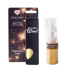 Spray de purpurina en polvo Sparkle Dust oro 10 g - Rainbow Dust