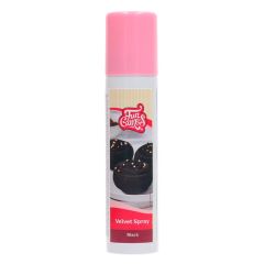Spray Velvet efecto terciopelo negro 100 ml - Funcakes
