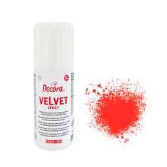 Spray Velvet efecto terciopelo rojo 100 ml - Decora