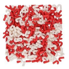 Sprinkles bastones de Navidad de azúcar 56 g - Wilton