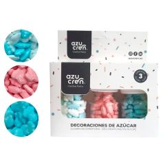 Sprinkles nubes, bodys y biberones 3x90 g - Azucren