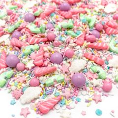 Sprinkles colores pastel But First Unicorn 90 g - Happy Sprinkles