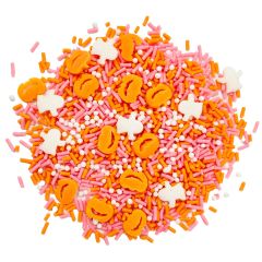 Sprinkles calabazas y fantasmas Halloween 100 g - Sin gluten - Dekora