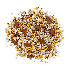 Sprinkles de azúcar muñecos de jengibre Navidad 100 g - Sin gluten - Dekora
