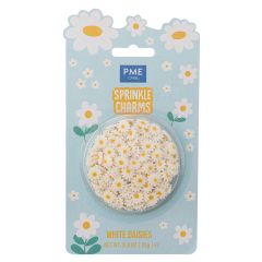 Sprinkles margaritas blancas de azúcar 25 g - PME