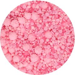 Sprinkles Medley Pink 70 g - Funcakes