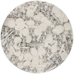 Sprinkles Medley Silver Chic 60 g - Funcakes