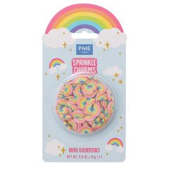 Sprinkles de arcoíris de azúcar 25 g - PME