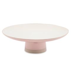 Stand para tartas de cerámica beige y rosa 31 cm Big Love Jamie Oliver