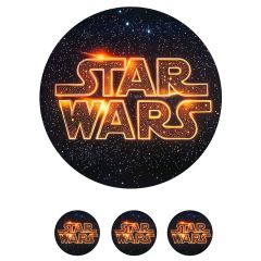 Oblea de Star Wars - 20 cm - María Lunarillos
