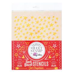 Stencil estrellas Navidad - Sweet Stamp