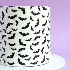 Stencil murciélagos Halloween - Sweet Stamp