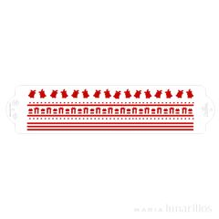 Stencil regalos de Navidad 30 cm - Decora