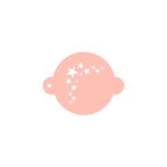 Stencil arabesco nº 24 estrellas 9 cm - TodoStencil