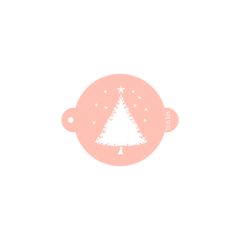 Stencil árbol de Navidad (nº 3), 9 cm - TodoStencil