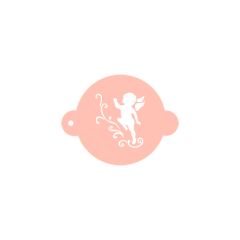 Stencil angelito vintage 9 cm - TodoStencil