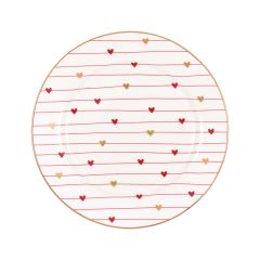 Plato de cerámica pequeño Grace White 15,5 cm - GreenGate