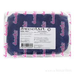 Fondant azul marino 1 kg - Sin gluten - SweetArt